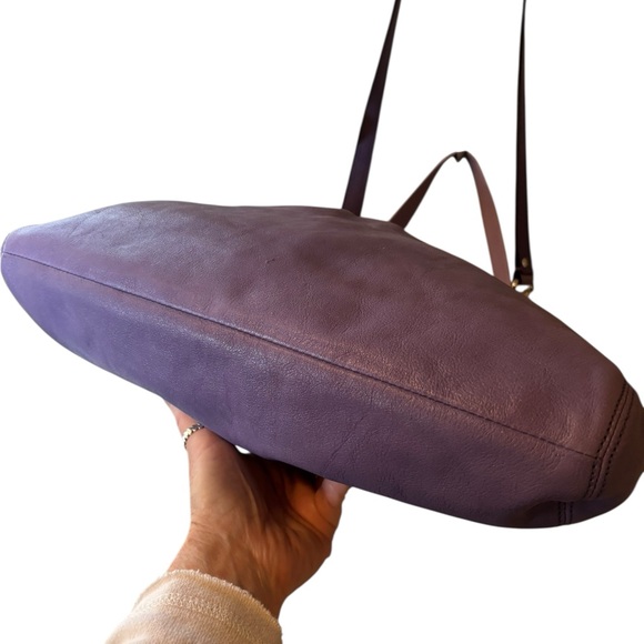 Coach Kristin Lavender pebbled Leather Hobo - Picture 4 of 12